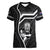 New Zealand Aotearoa Rugby Women V Neck T Shirt Black Fern Maori Tribal Sporty Style LT9 Female Black - Polynesian Pride