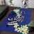 FSM Chuuk State Polynesian Shark Tattoo Personalised Area Rug