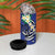 FSM Chuuk State Polynesian Shark Tattoo Personalised 4 in 1 Can Cooler Tumbler