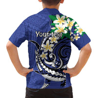 FSM Chuuk State Polynesian Shark Tattoo Personalised Family Matching Off Shoulder Maxi Dress and Hawaiian Shirt LT9 - Polynesian Pride