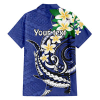 FSM Chuuk State Polynesian Shark Tattoo Personalised Family Matching Off Shoulder Maxi Dress and Hawaiian Shirt LT9 - Polynesian Pride