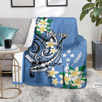 FSM Kosrae Polynesian Shark Tattoo Personalised Blanket