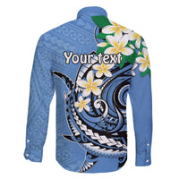 FSM Kosrae Polynesian Shark Tattoo Personalised Family Matching Off Shoulder Short Dress and Hawaiian Shirt LT9 - Polynesian Pride