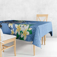 FSM Kosrae Polynesian Shark Tattoo Personalised Tablecloth