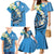 FSM Yap State Polynesian Shark Tattoo Personalised Family Matching Mermaid Dress and Hawaiian Shirt