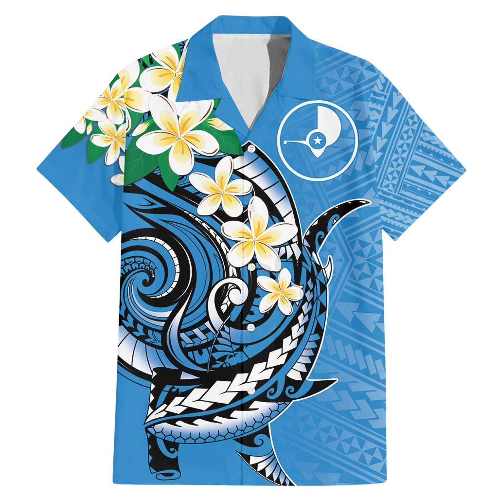 FSM Yap State Polynesian Shark Tattoo Personalised Family Matching Mermaid Dress and Hawaiian Shirt
