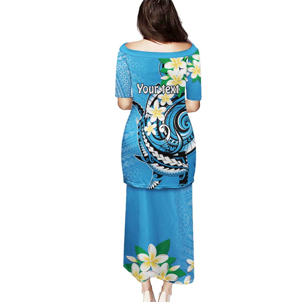 FSM Yap State Polynesian Shark Tattoo Personalised Puletasi