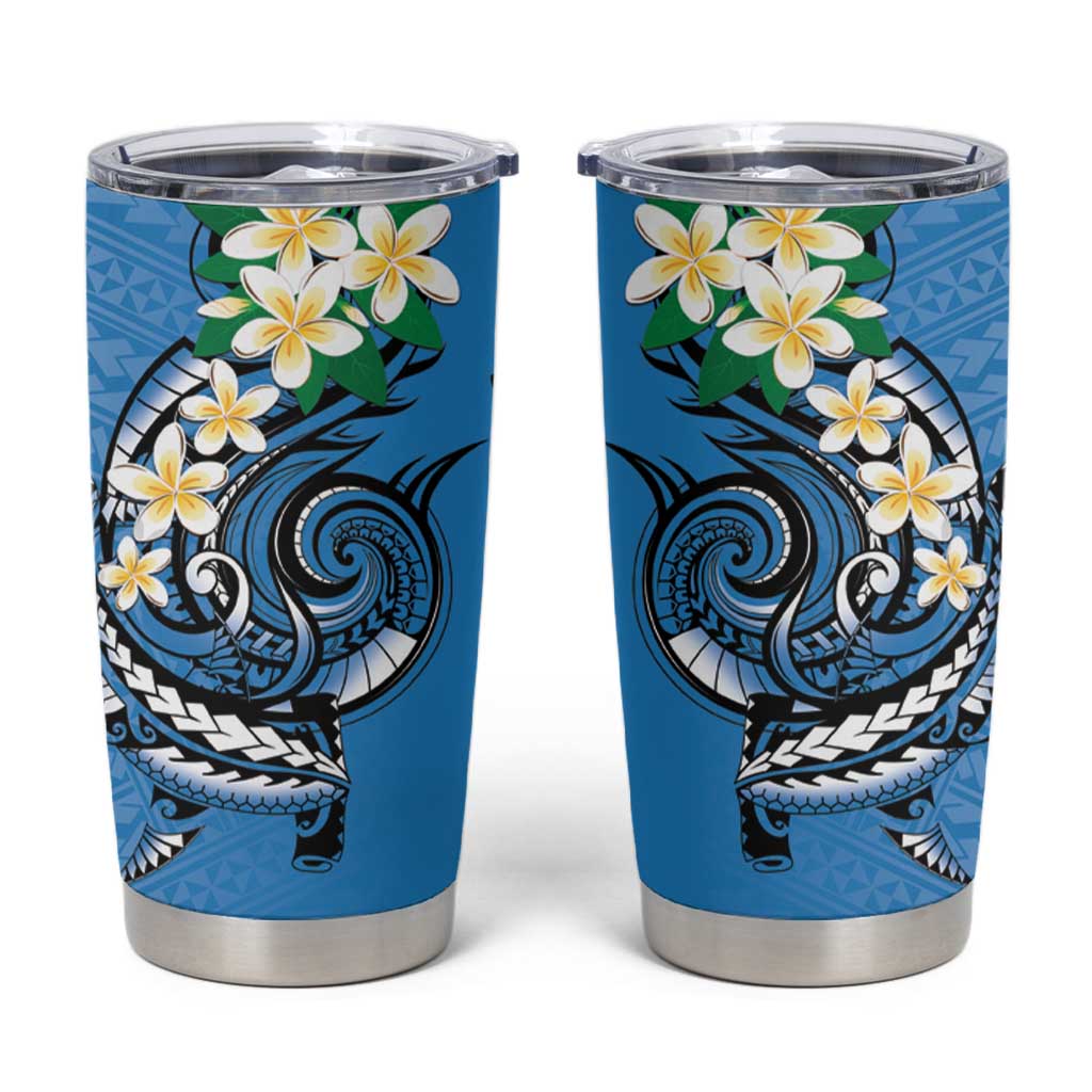 FSM Yap State Polynesian Shark Tattoo Personalised Tumbler Cup