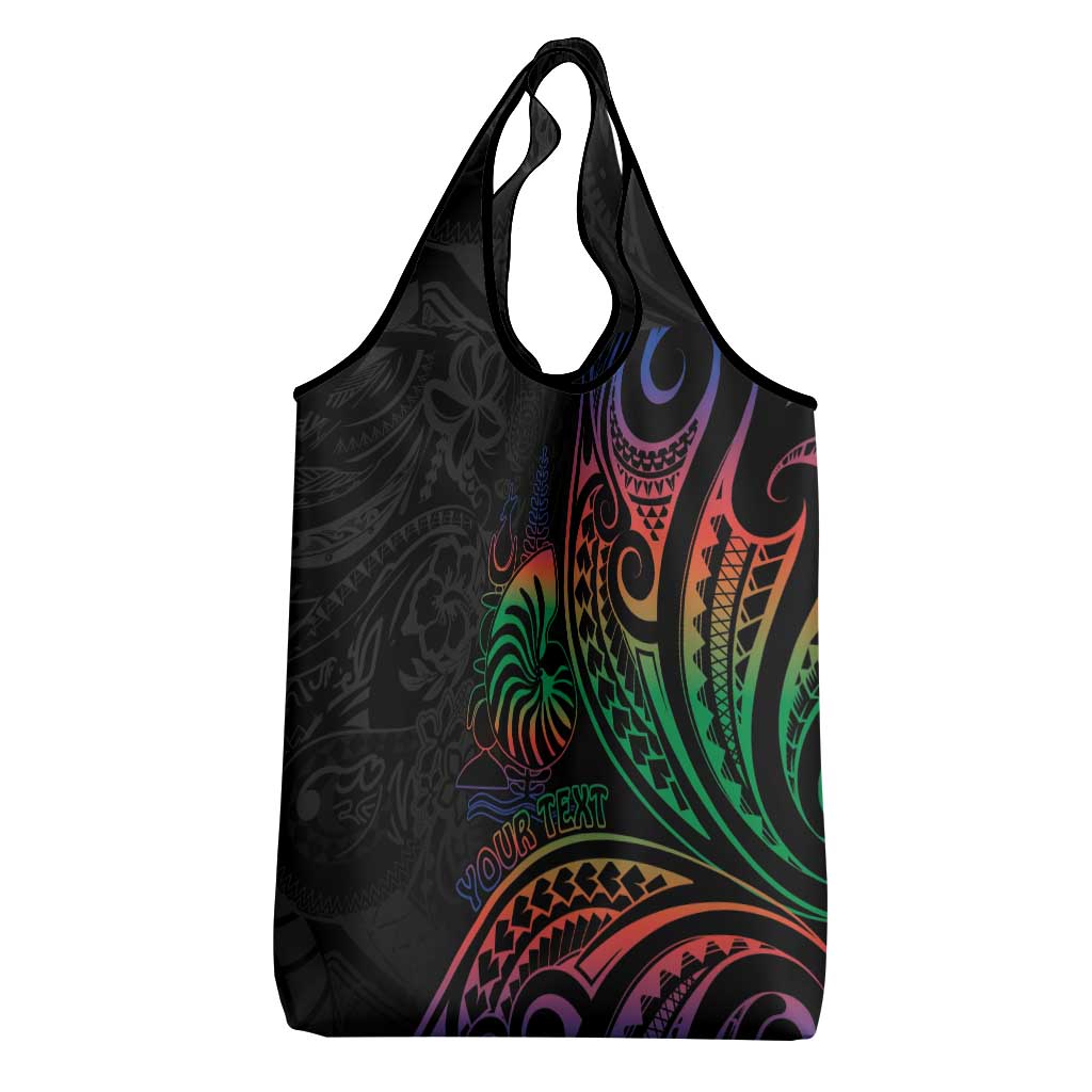 New Caledonia Polynesian Tatoo Personalised Grocery Bag LT9 - Polynesian Pride