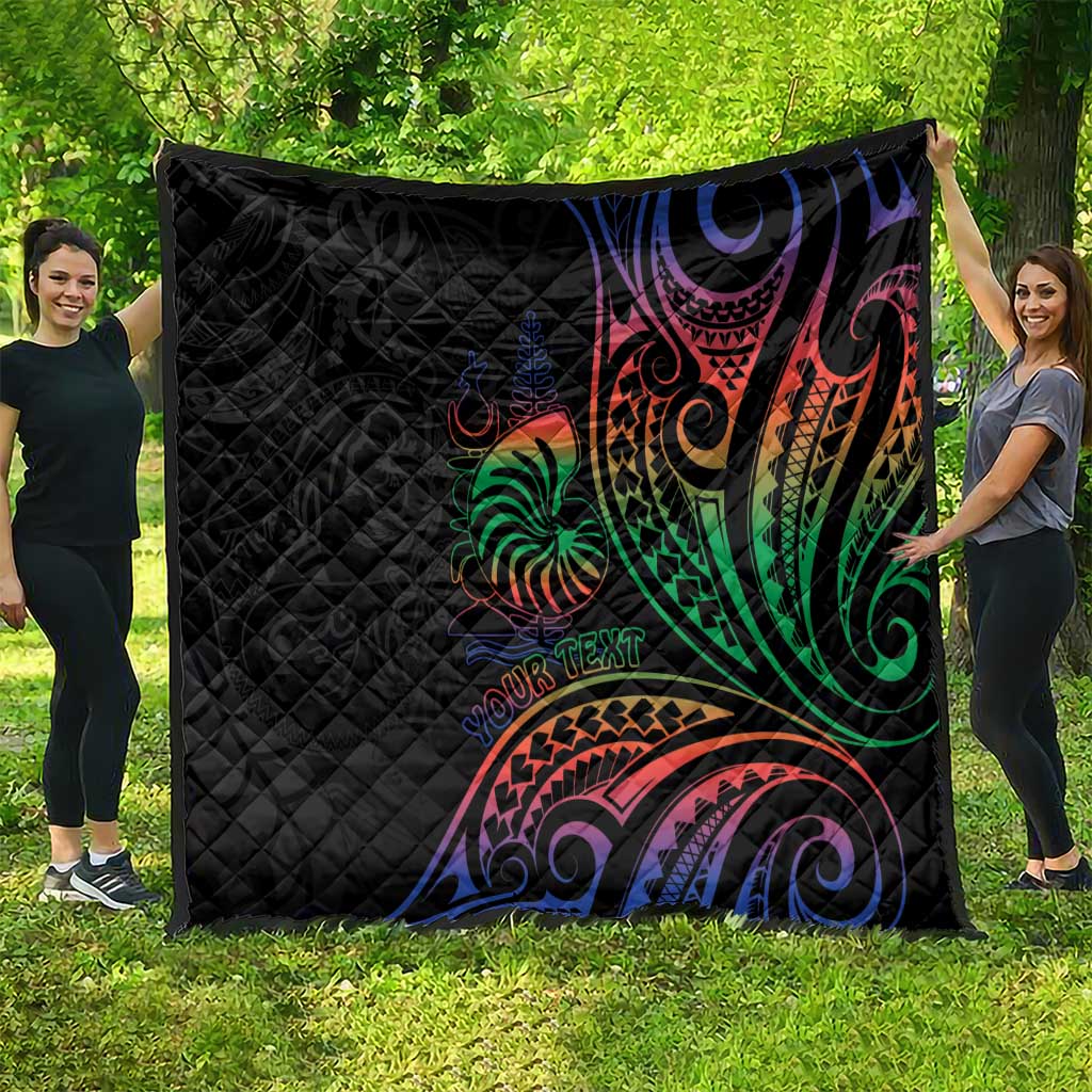 New Caledonia Polynesian Tatoo Personalised Quilt LT9 - Polynesian Pride