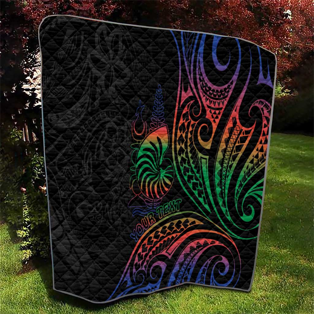 New Caledonia Polynesian Tatoo Personalised Quilt LT9 - Polynesian Pride