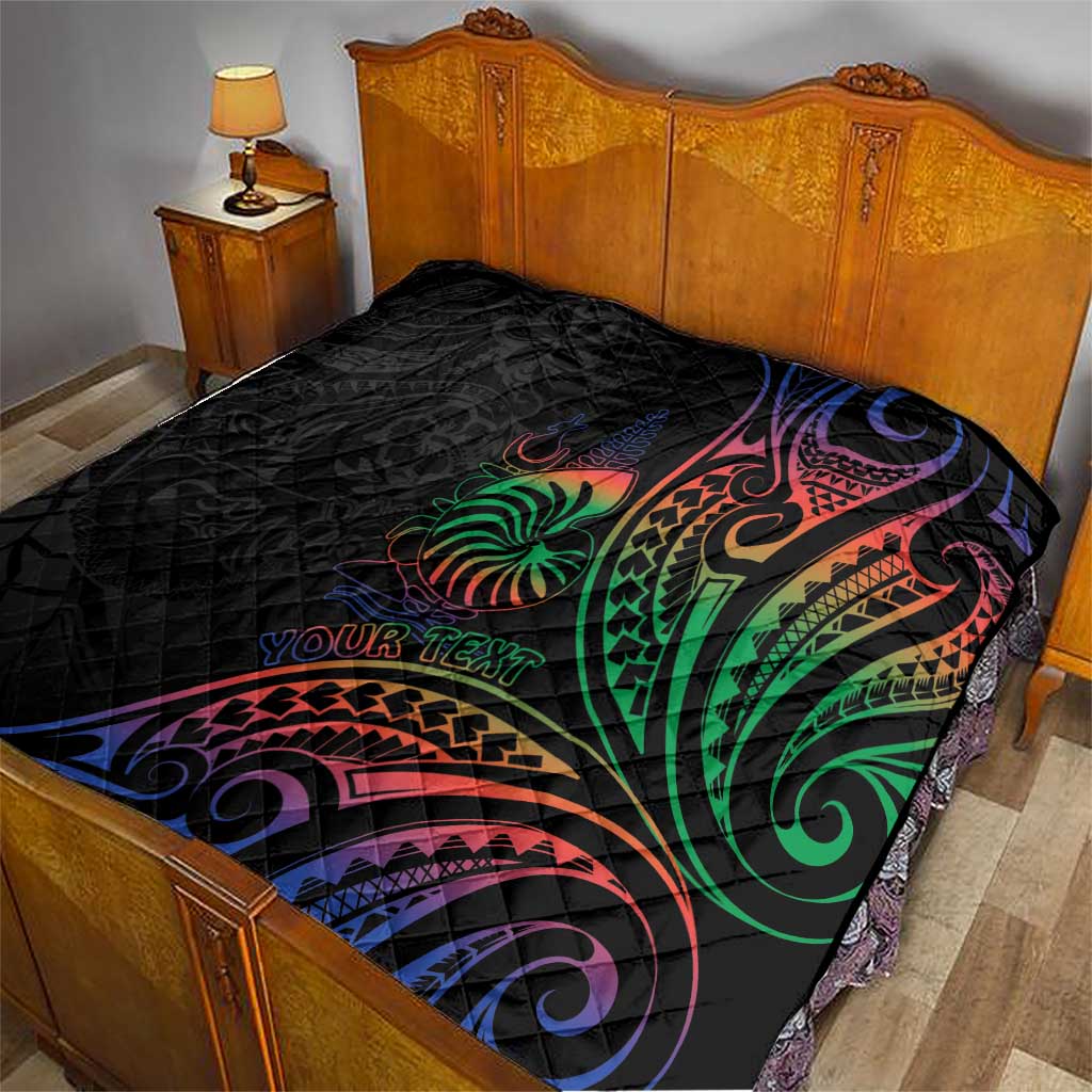 New Caledonia Polynesian Tatoo Personalised Quilt LT9 - Polynesian Pride