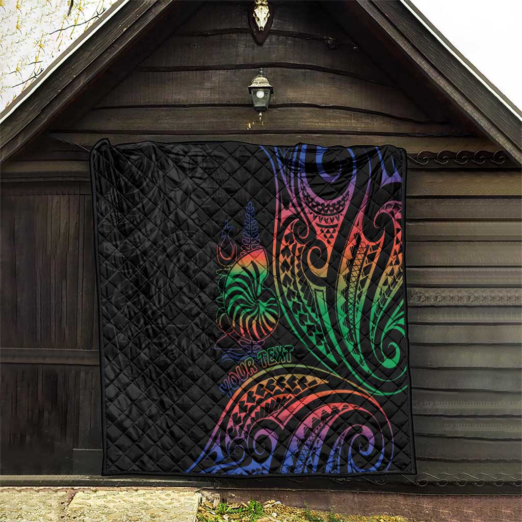 New Caledonia Polynesian Tatoo Personalised Quilt LT9 - Polynesian Pride