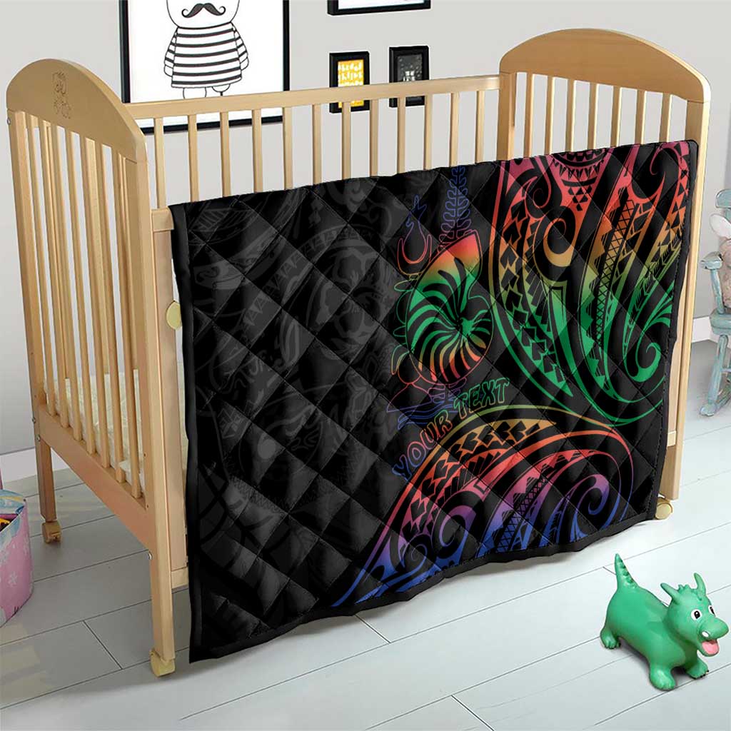 New Caledonia Polynesian Tatoo Personalised Quilt LT9 - Polynesian Pride