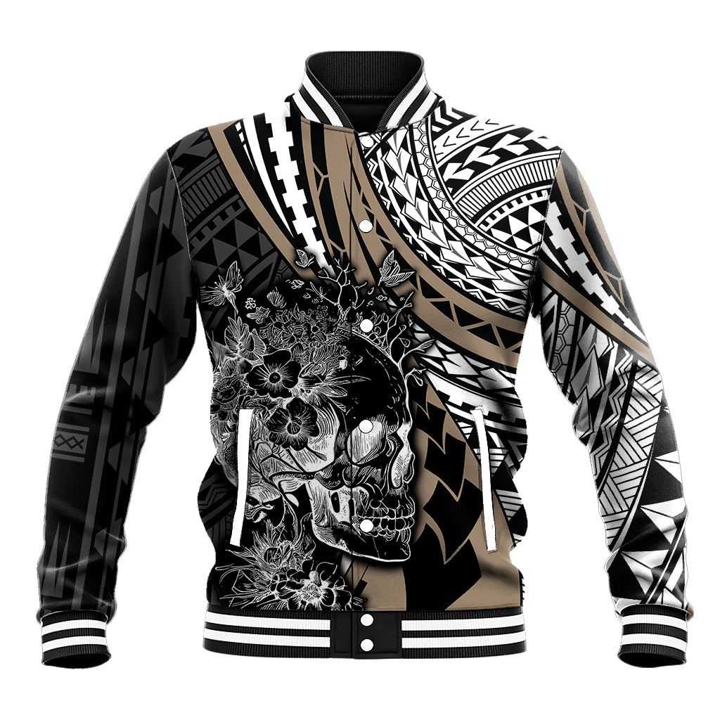 personalised-polynesia-skull-baseball-jacket-tattoo-in-the-style-of-maori-with-marine-life-gold