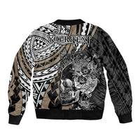 personalised-polynesia-skull-sleeve-zip-bomber-jacket-tattoo-in-the-style-of-maori-with-marine-life-gold