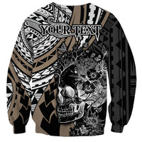 personalised-polynesia-skull-sweatshirt-tattoo-in-the-style-of-maori-with-marine-life-gold