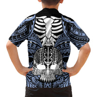 personalised-polynesia-skull-kid-hawaiian-shirt-with-boars-tusk-blue-arty-vibe