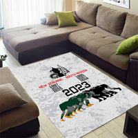 New Zealand South Africa Rugby Area Rug History Commemorative World Cup Winners Unique LT9 - Polynesian Pride