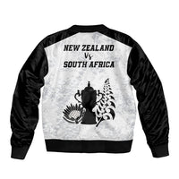 New Zealand South Africa Rugby Bomber Jacket History Commemorative World Cup Winners Unique LT9 - Polynesian Pride