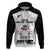 Custom New Zealand South Africa Rugby Hoodie History Commemorative World Cup Winners Unique LT9 Zip Hoodie White - Polynesian Pride