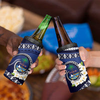 Hafai Adai Guam Guasalis 4 in 1 Can Cooler Tumbler Polynesian Tribal Pattern