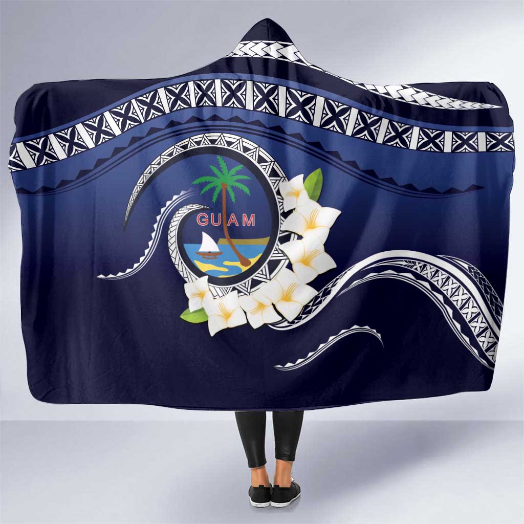 Hafai Adai Guam Guasalis Hooded Blanket Polynesian Tribal Pattern