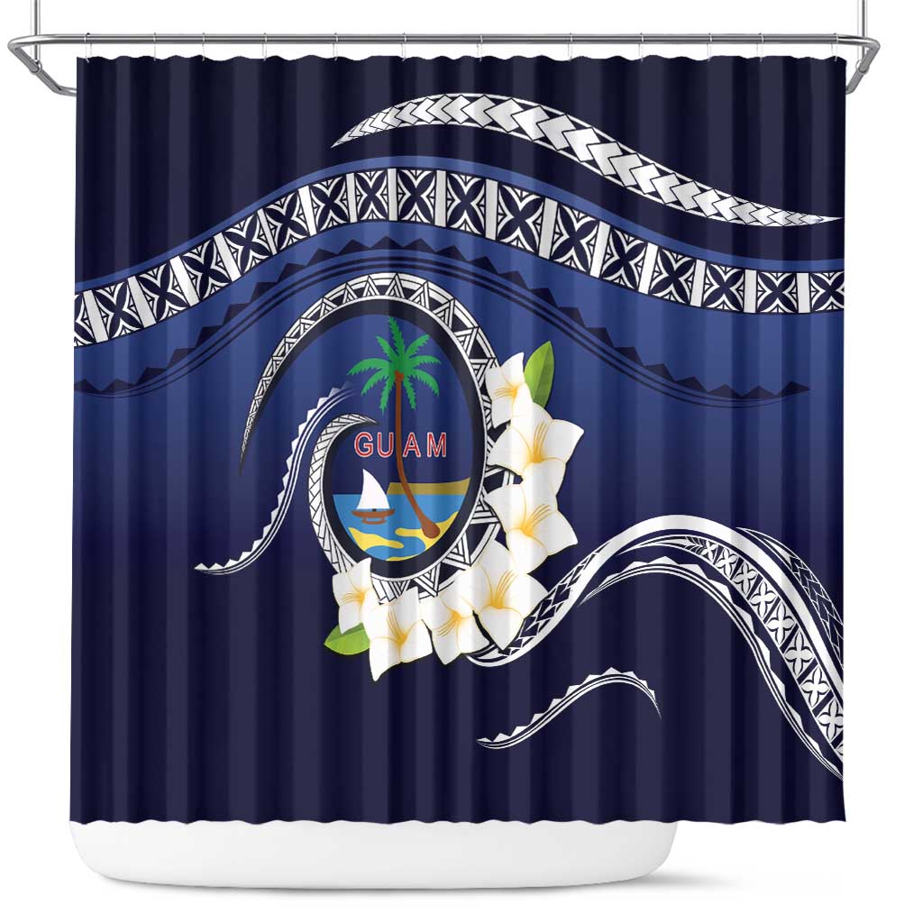 Hafai Adai Guam Guasalis Shower Curtain Polynesian Tribal Pattern