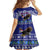 American Samoa Christmas Kid Short Sleeve Dress Manuia le Kerisimasi Polynesian Tribal LT9 - Polynesian Pride