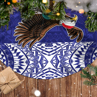 Personalised American Samoa Christmas Tree Skirt Manuia le Kerisimasi Polynesian Tribal LT9 - Polynesian Pride