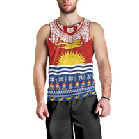 Kiribati Christmas Men Tank Top Tekeraoi n Te Tiritimati Polynesian Tribal LT9 - Polynesian Pride