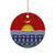 Personalised Kiribati Christmas Ceramic Ornament Tekeraoi n Te Tiritimati Polynesian Tribal LT9 - Polynesian Pride