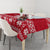 Personalised Wallis and Futuna Christmas Tablecloth Polynesian Tribal LT9 - Polynesian Pride