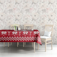 Personalised Wallis and Futuna Christmas Tablecloth Polynesian Tribal LT9 - Polynesian Pride
