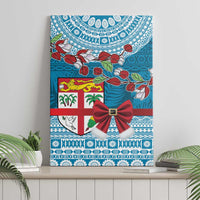Fijian Tagimoucia Flowers Canvas Wall Art Christmas Coquette bow