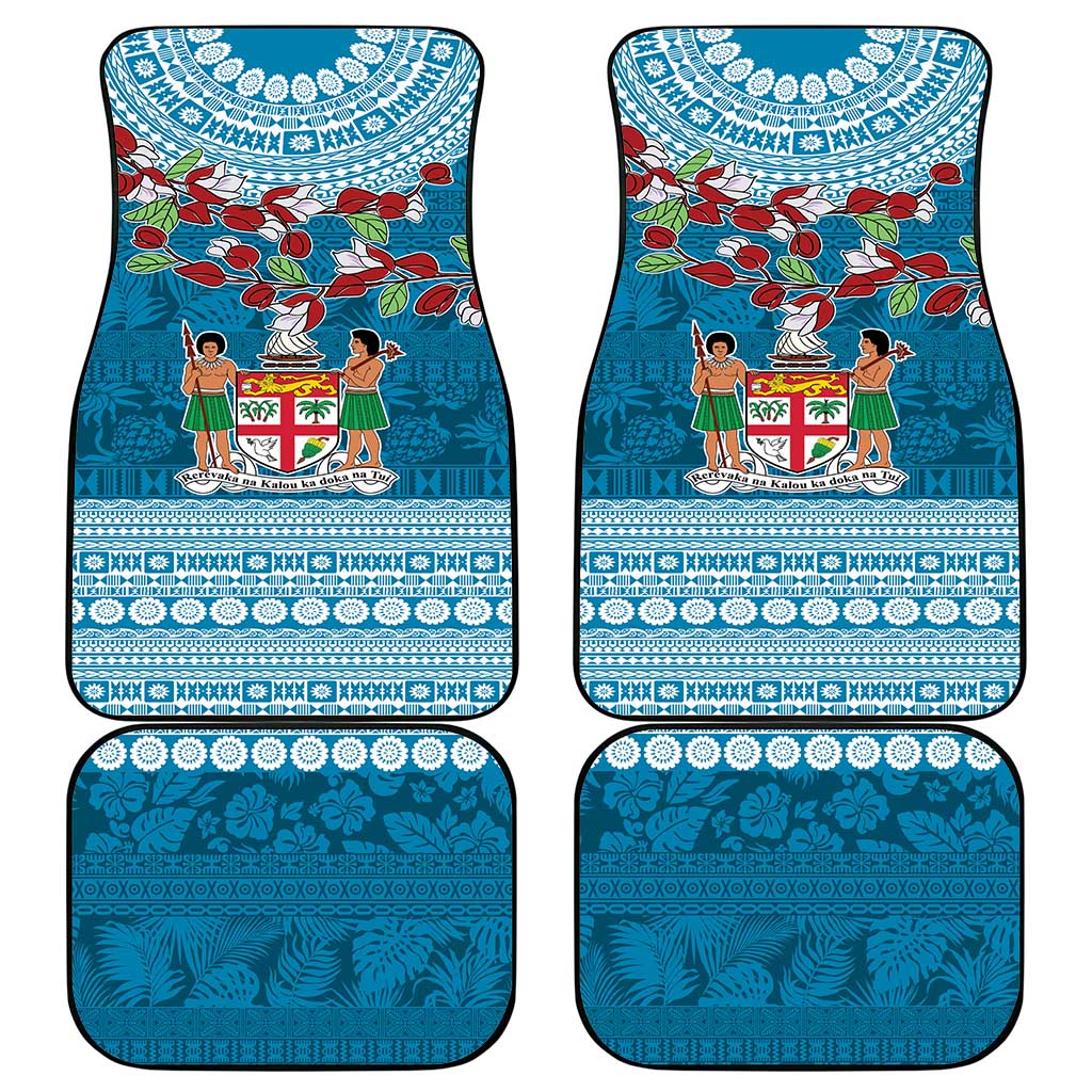 Fijian Tagimoucia Flowers Car Mats Christmas Coquette bow