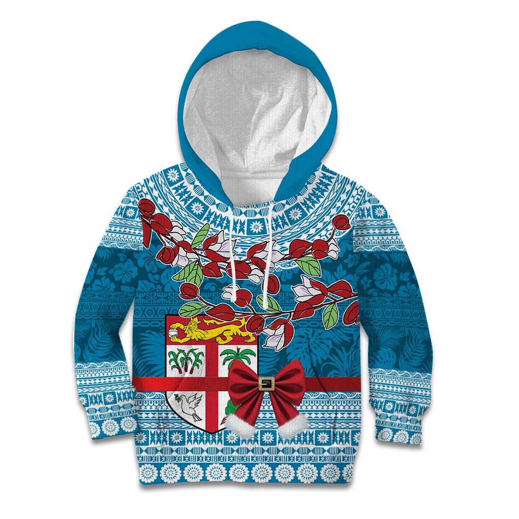 Fijian Tagimoucia Flowers Kid Hoodie Christmas Coquette bow