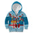 Fijian Tagimoucia Flowers Kid Hoodie Christmas Coquette bow