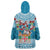 Fijian Tagimoucia Flowers Wearable Blanket Hoodie Christmas Coquette bow