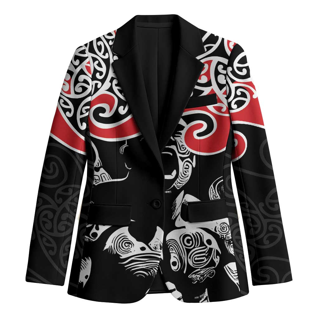 Aotearoa Toitu Te Tiriti Blazer New Zealand Stand Together Stand Stronger - Polynesian Pride