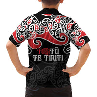 Aotearoa Toitu Te Tiriti Family Matching Puletasi and Hawaiian Shirt New Zealand Stand Together Stand Stronger LT9 - Polynesian Pride