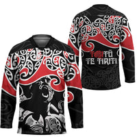 Aotearoa Toitu Te Tiriti Hockey Jersey New Zealand Stand Together Stand Stronger - Polynesian Pride