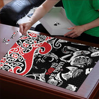 Aotearoa Toitu Te Tiriti Puzzle New Zealand Stand Together Stand Stronger LT9 - Polynesian Pride