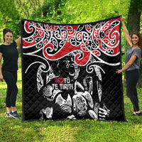 Aotearoa Toitu Te Tiriti Quilt New Zealand Stand Together Stand Stronger LT9 - Polynesian Pride