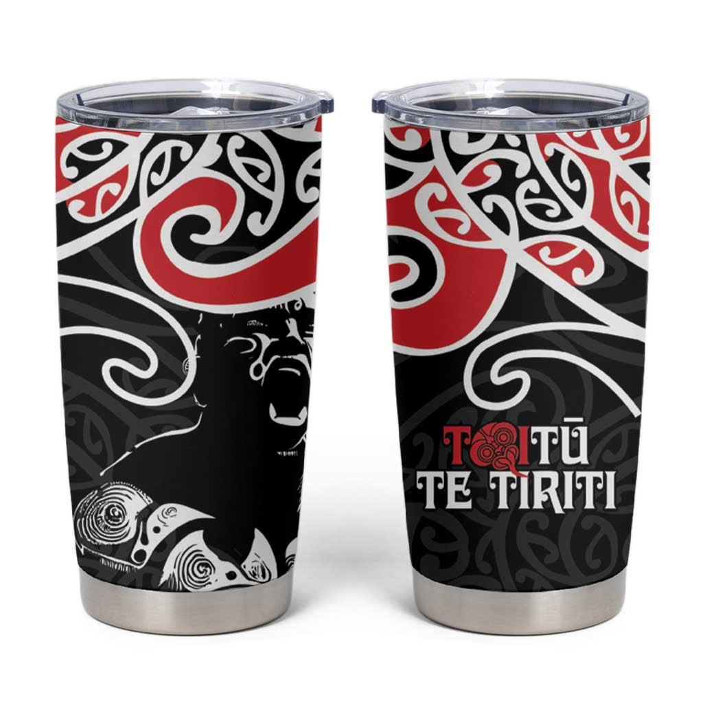 Aotearoa Toitu Te Tiriti Tumbler Cup New Zealand Stand Together Stand Stronger