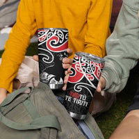 Aotearoa Toitu Te Tiriti Tumbler Cup New Zealand Stand Together Stand Stronger LT9 - Polynesian Pride