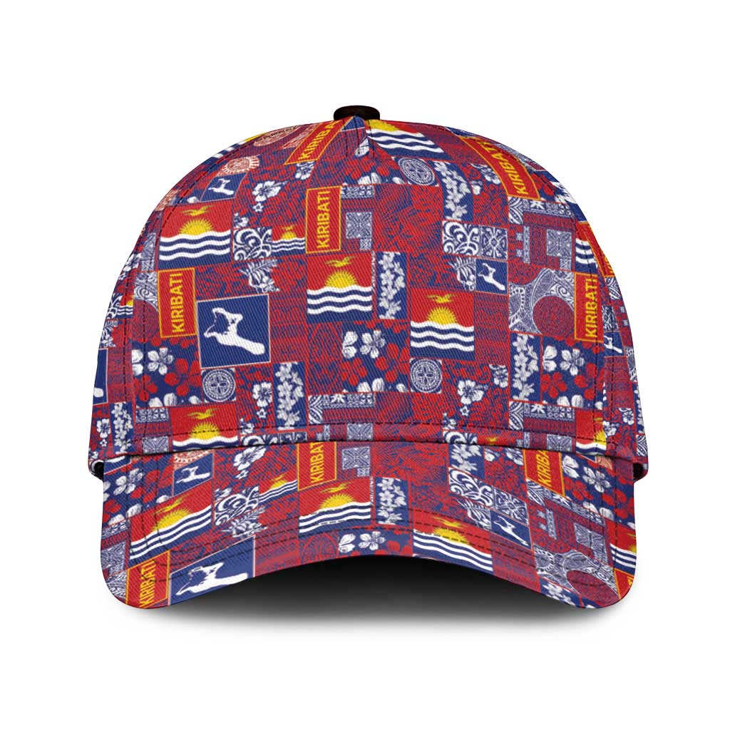 Kiribati Tekeraoi n te Kiritimati Classic Cap Pacific Patchwork Xmas Vibes - Polynesian Pride