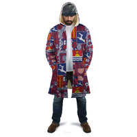 Kiribati Tekeraoi n te Kiritimati Cloak Pacific Patchwork Xmas Vibes - Polynesian Pride