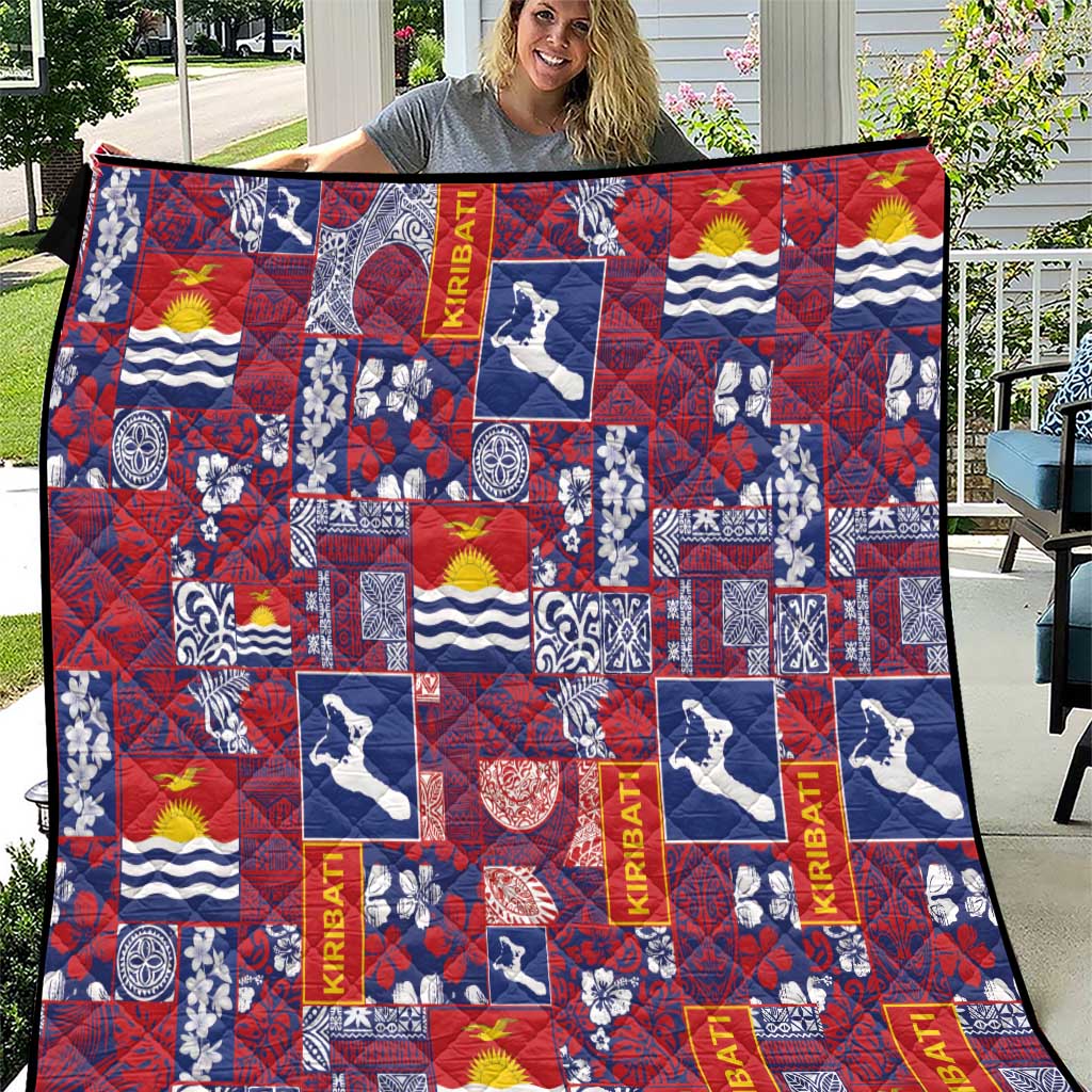 Kiribati Tekeraoi n te Kiritimati Quilt Pacific Patchwork Xmas Vibes - Polynesian Pride