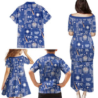 Marshall Islands Merry Christmas Family Matching Puletasi and Hawaiian Shirt Pacific Patchwork Xmas Vibes LT9 - Polynesian Pride
